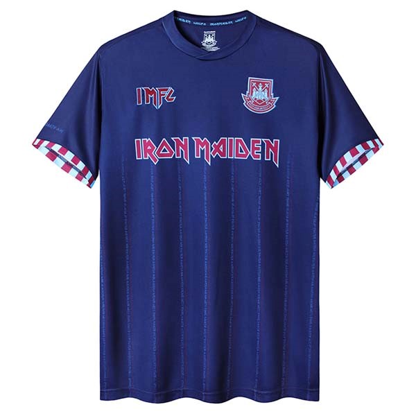 Thailande Maillot Football Iron Maiden x West Ham Exterieur Retro